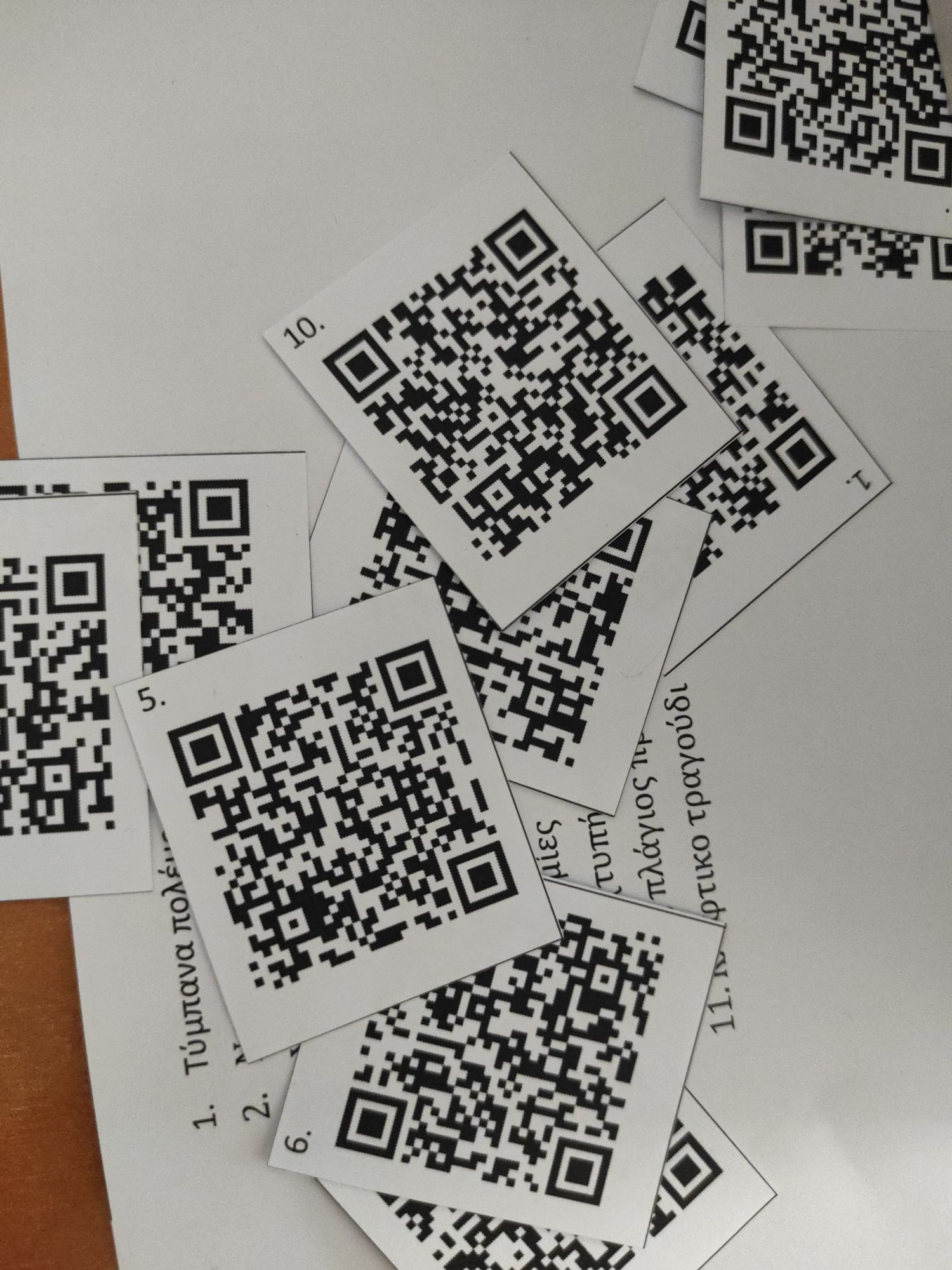 qr code educational activities 