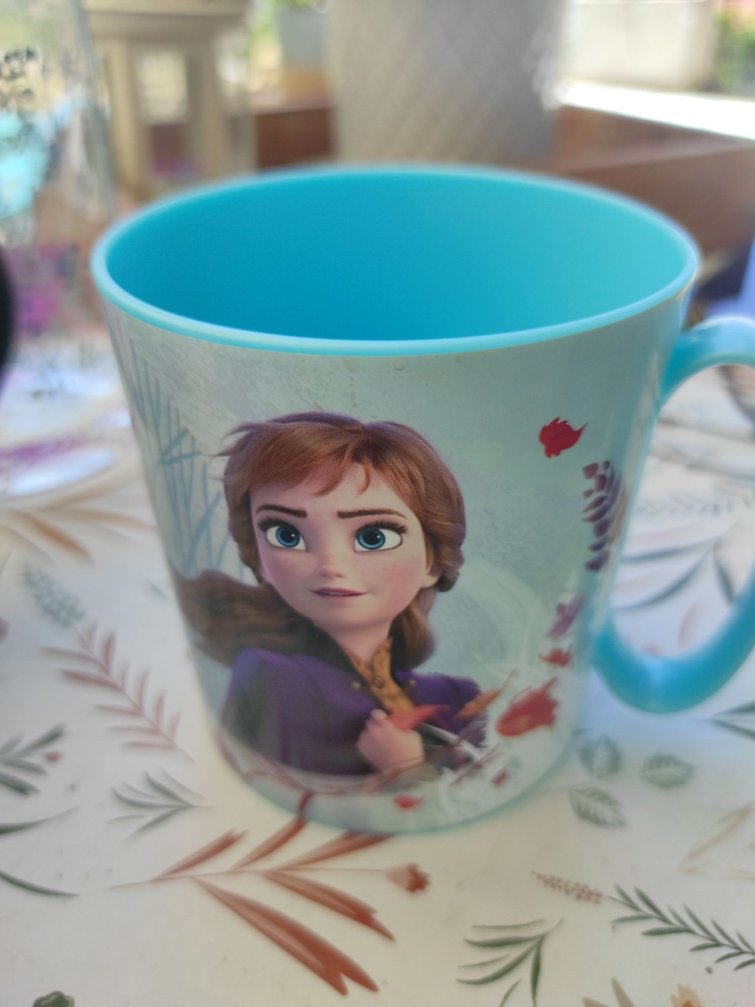 elsa frozen plastic cup